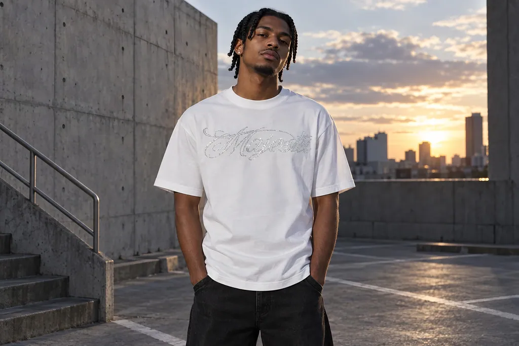 T-shirt MAJESTIK blanc