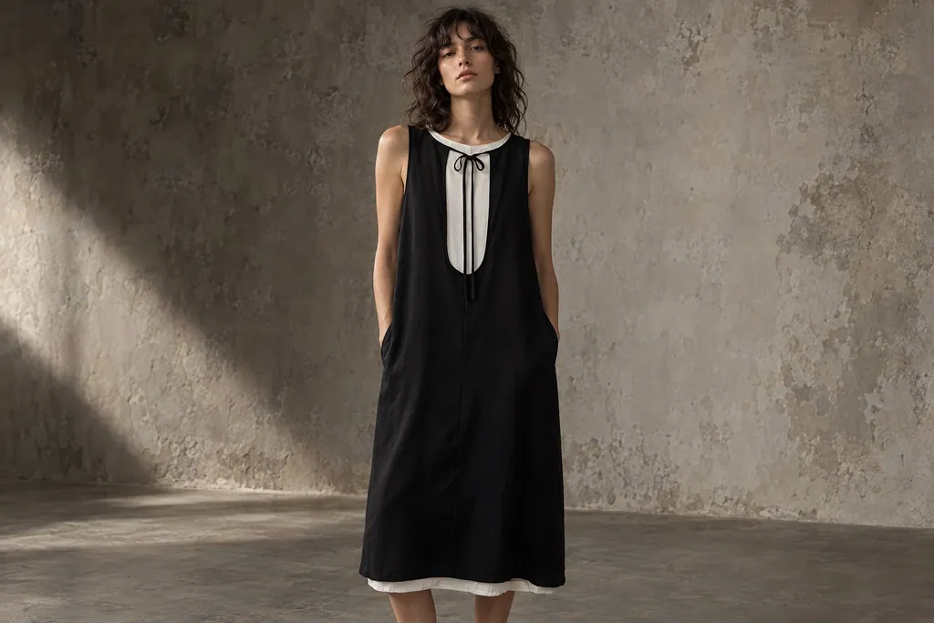 Robe sans manches Rick Owens noire