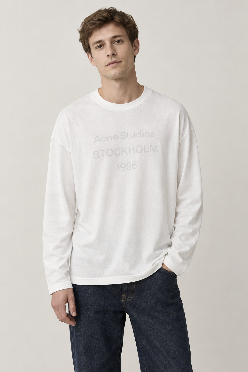 Worn from the front
