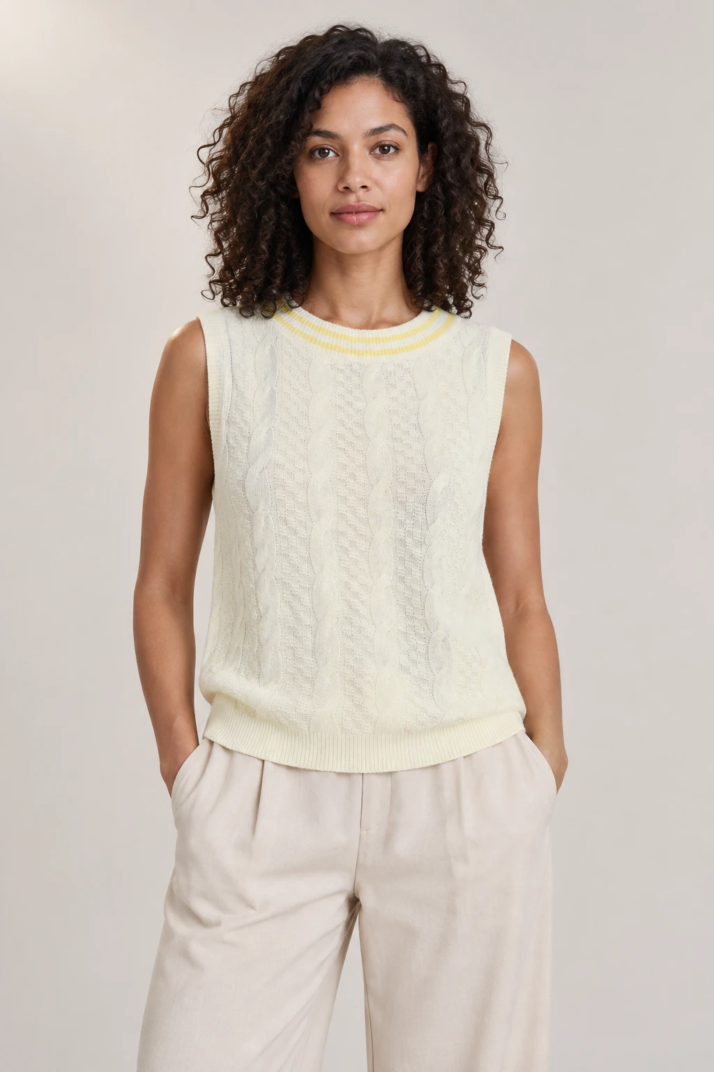 Worn from the front