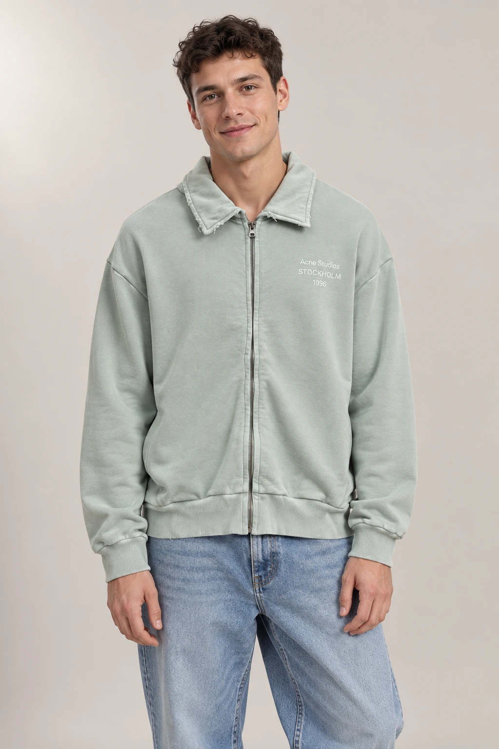 Worn from the front