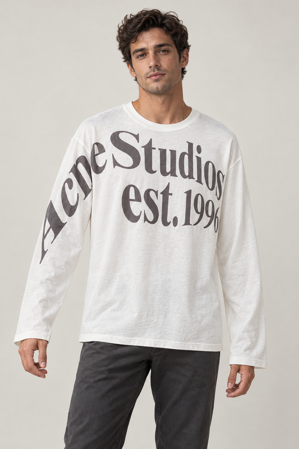Worn from the front
