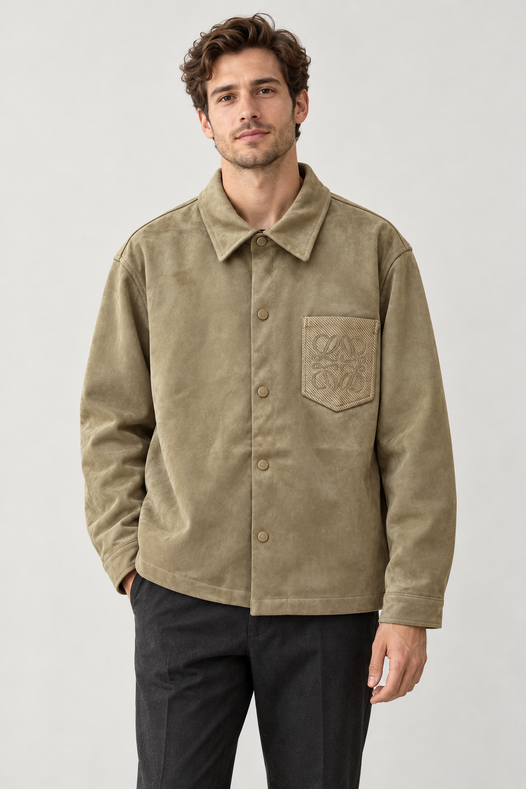 Worn from the front